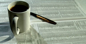 A paper listing exchange traded funds