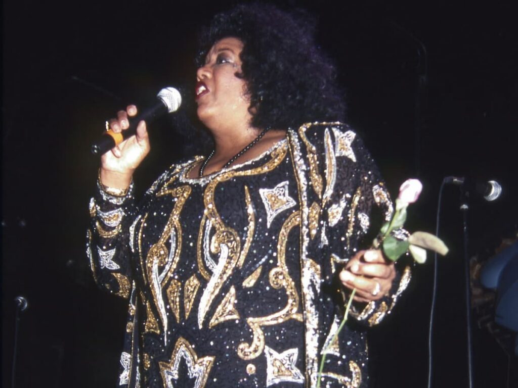 Arlene Smith performing in New York City in 2005.