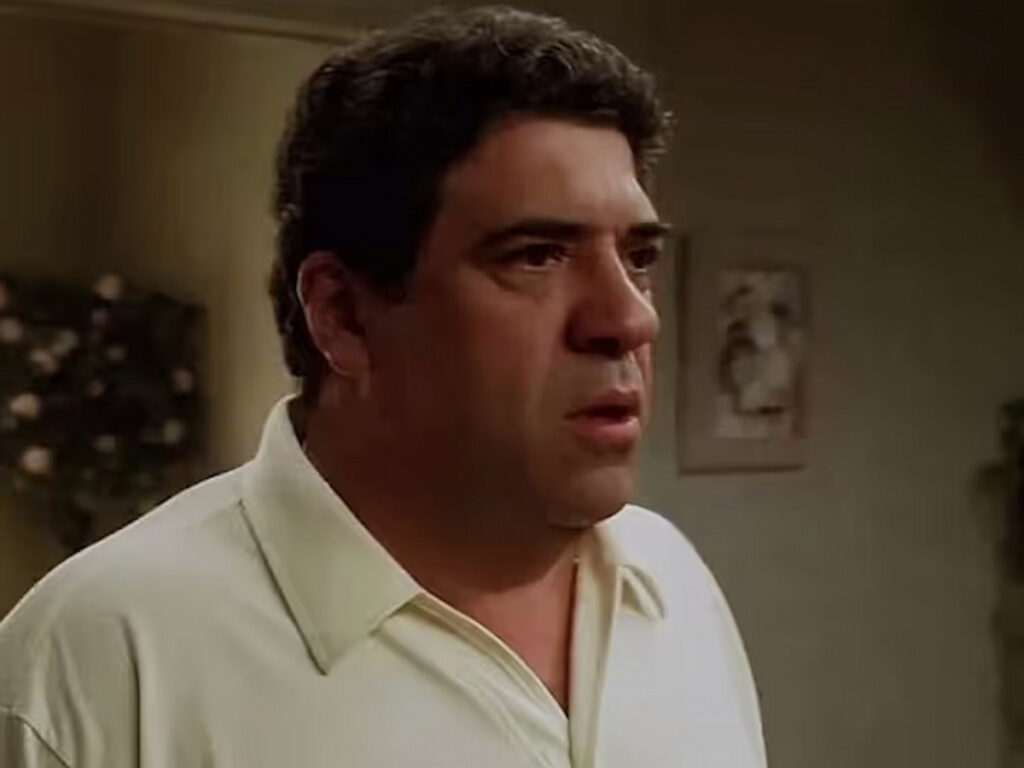 Vincent Pastore in a scene from the tv series The Sopranos.