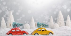 Christmas business cards