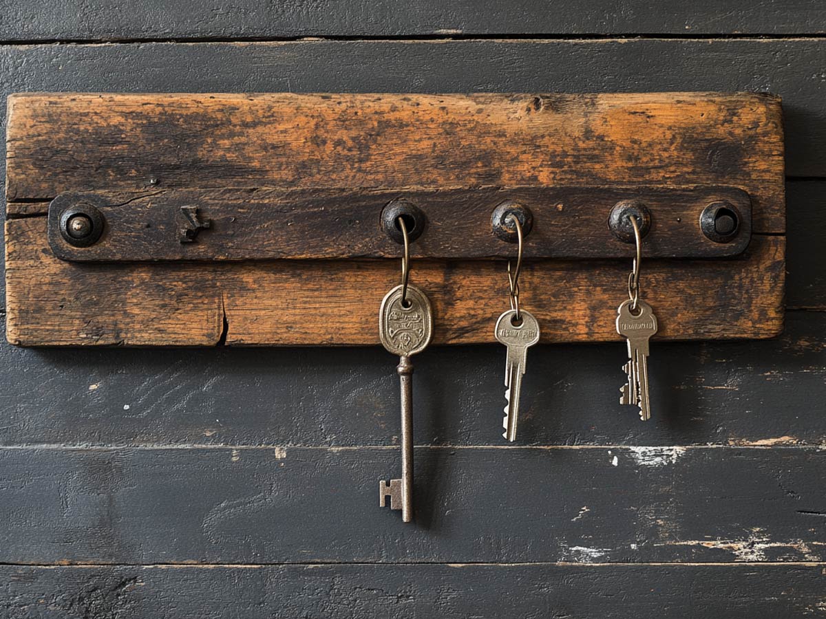 Hang Rustic Wood