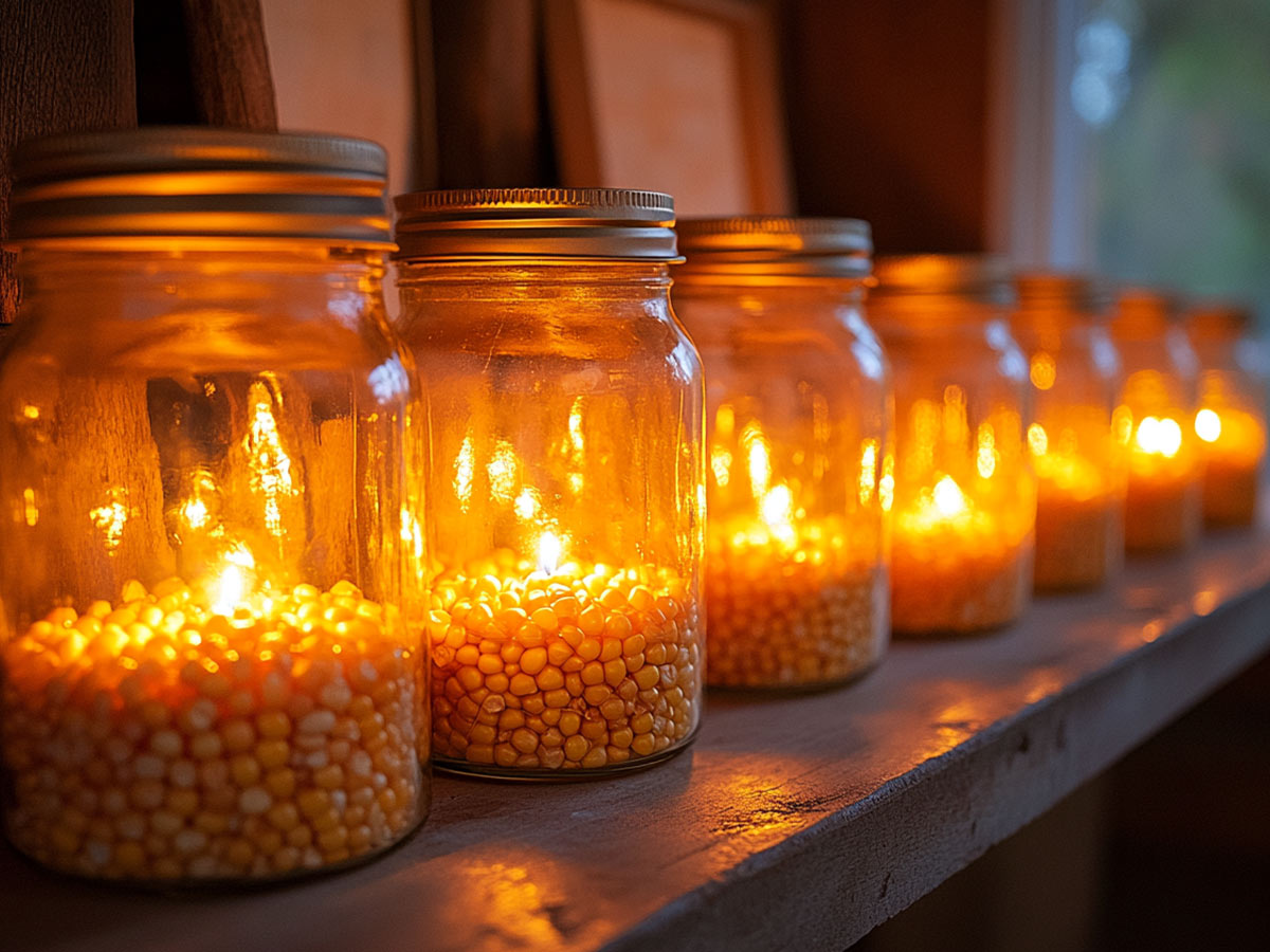 Add Corn Kernels for Color and Texture