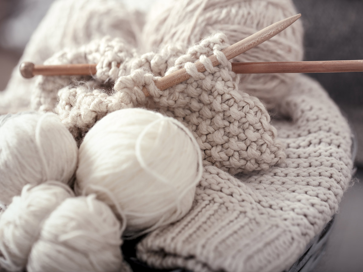 Make It Cozy with Chunky Knits and Yarn