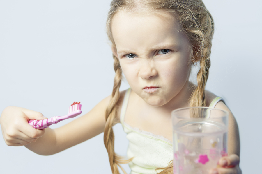 Refusing to brush your teeth before bed.