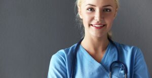 A doctor ready to discuss trigeminal neuralgia