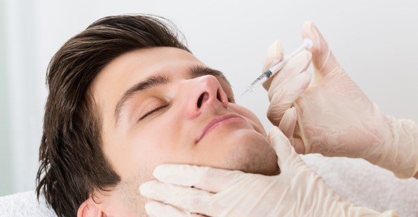 A patient is treated for trigeminal neuralgia