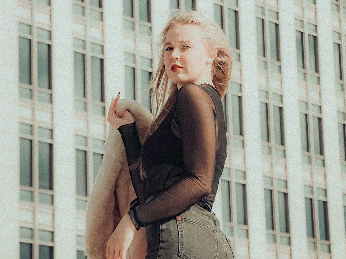 Sheer clothing is your best friend.