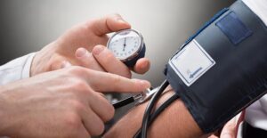 A patient experiences dialysis side effects