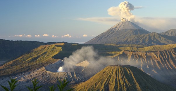 Mount Bromo is one of the 130 active volcanoes in Indonesia.