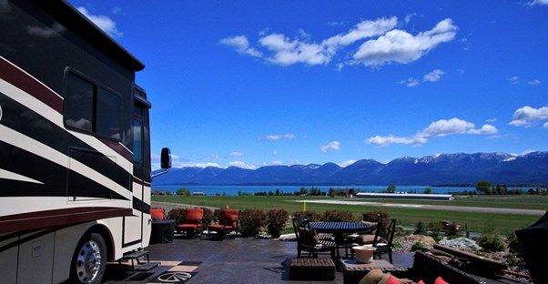Located near Glacier National Park, Polson Motorcoach and RV Resort is one of the most prestigious in the country.