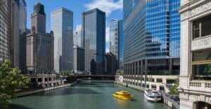 An architectural tour along the river is a quintessential Chicago activity.