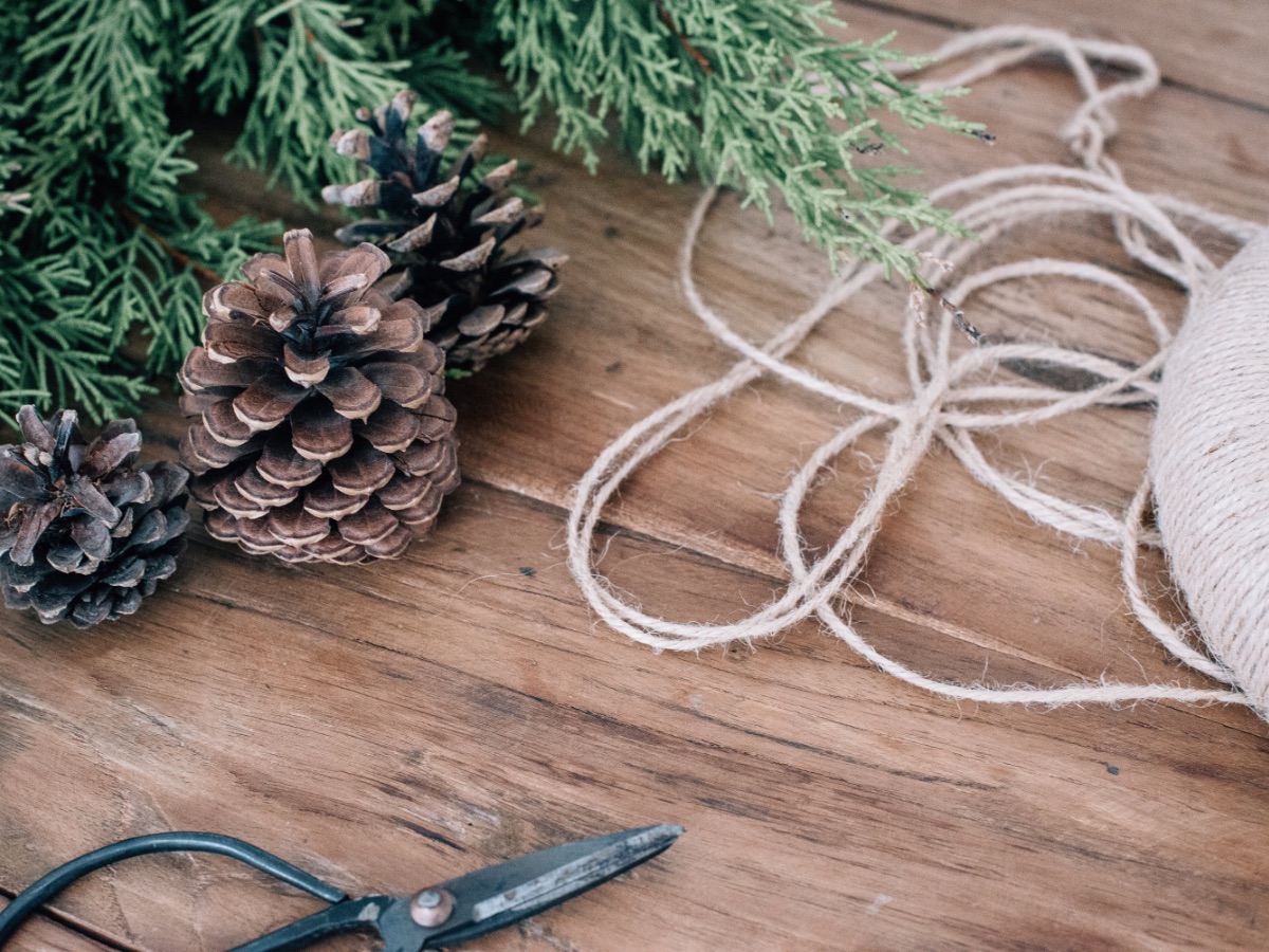 Make your own wreath.