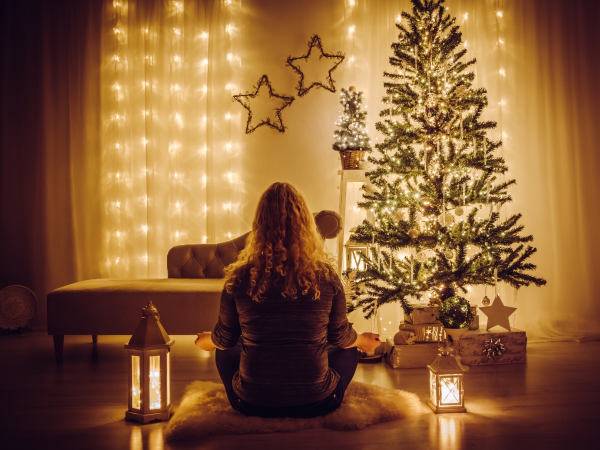 Hang twinkle lights.