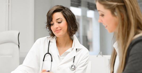 Patient receives consultation about electrolysis