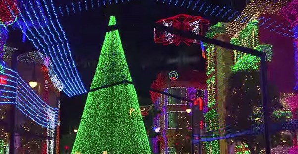 The Osborne Family Spectacle of Dancing Lights at Disney Hollywood Studios is one of the largest Christmas light displays in the nation.