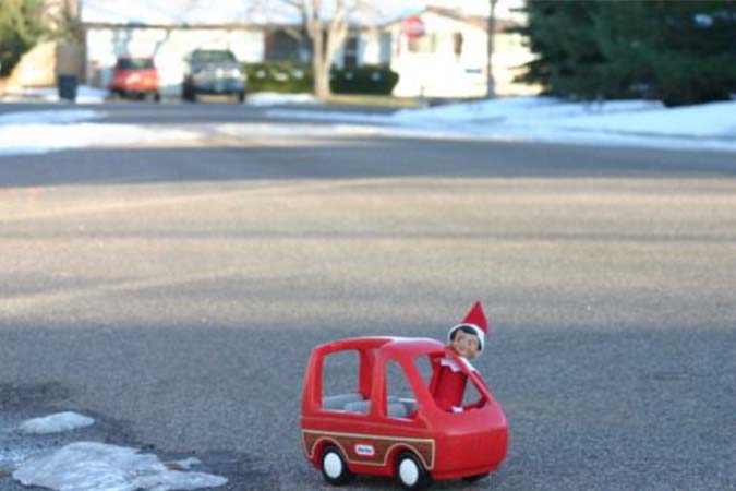 In the Driveway