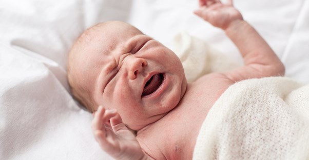 A crying baby