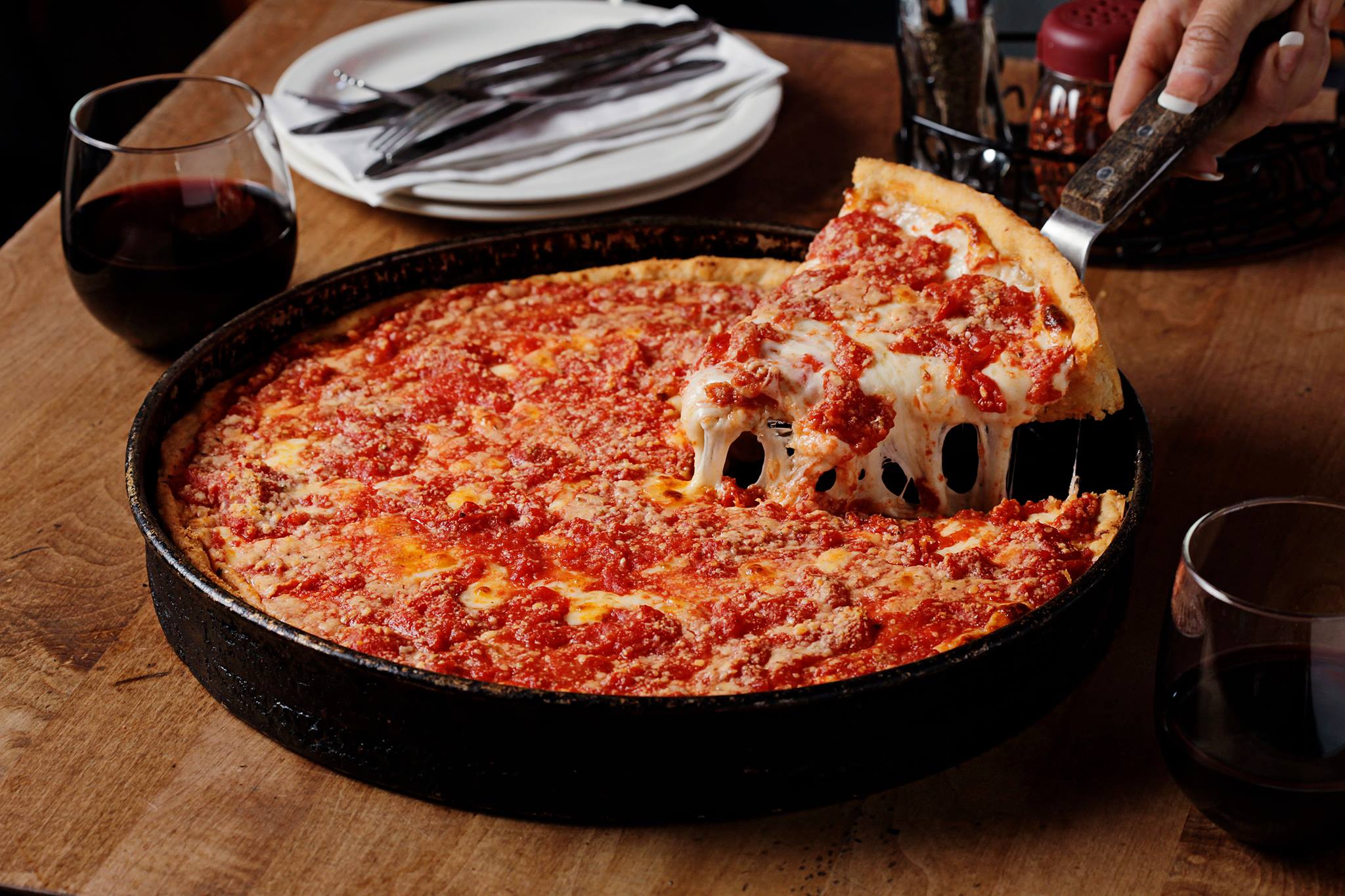 8. Lou Malnati's Deep Dish Pizza