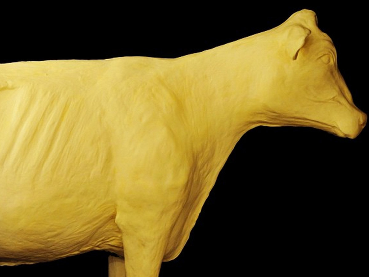 1. Butter Sculptures at the Iowa State Fair