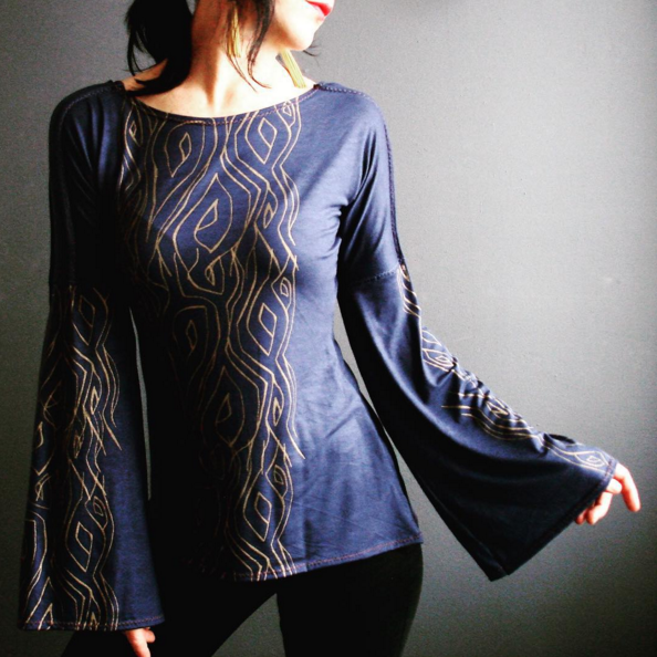 8. Bell Sleeves
