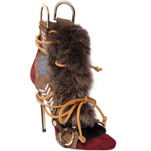 3. Furry Footwear