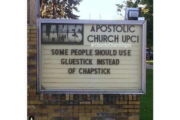 Gluestick not Chapstick