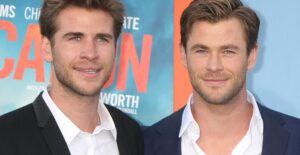 The Hemsworth brothers looking super fine