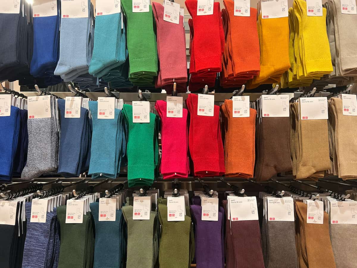 Wear Colorful Socks Sparingly