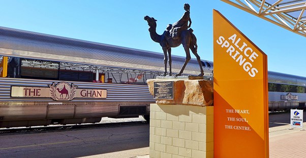 The Australian Ghan train trip is a blend of comfort and adventure.