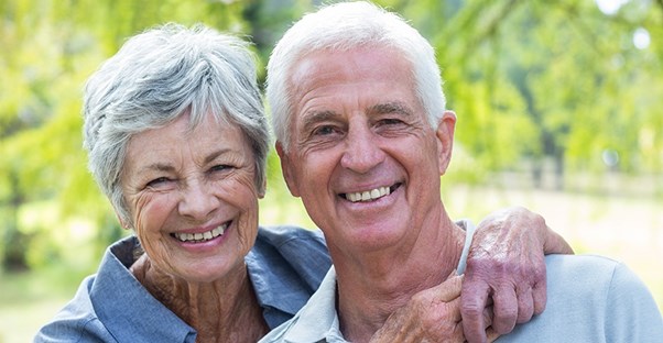 An elderly couple with pacemakers