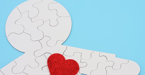 A repaired heart