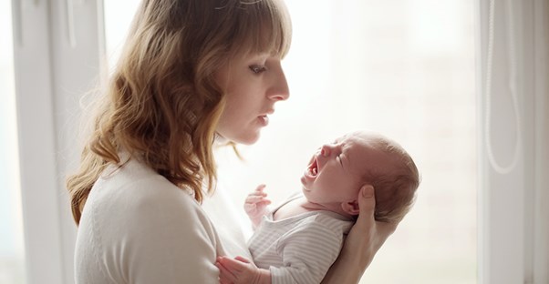 A mother is at her wits end