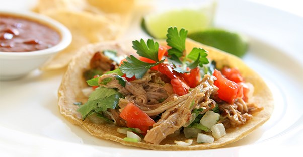 Pork taco