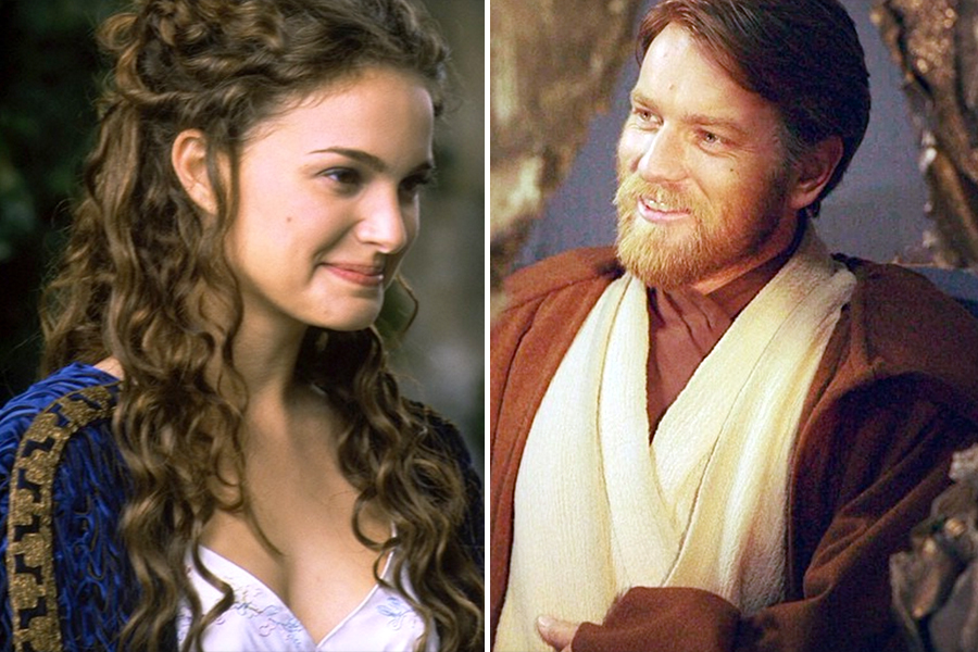 Padme Amidala and Obi Wan Kenobi