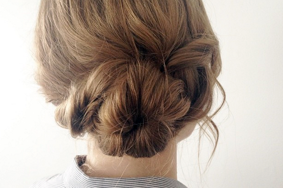 Low, Twisted Buns