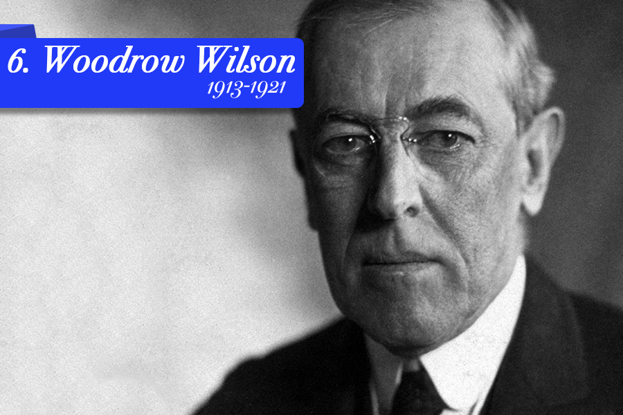 Woodrow Wilson, 1913-1921