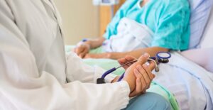A patient recovers from angioplasty