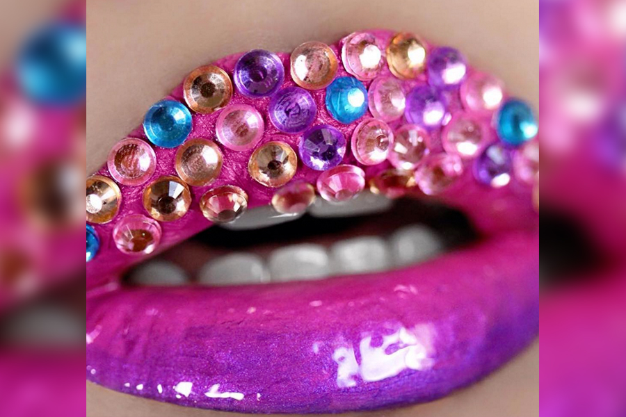 Bedazzled Lips