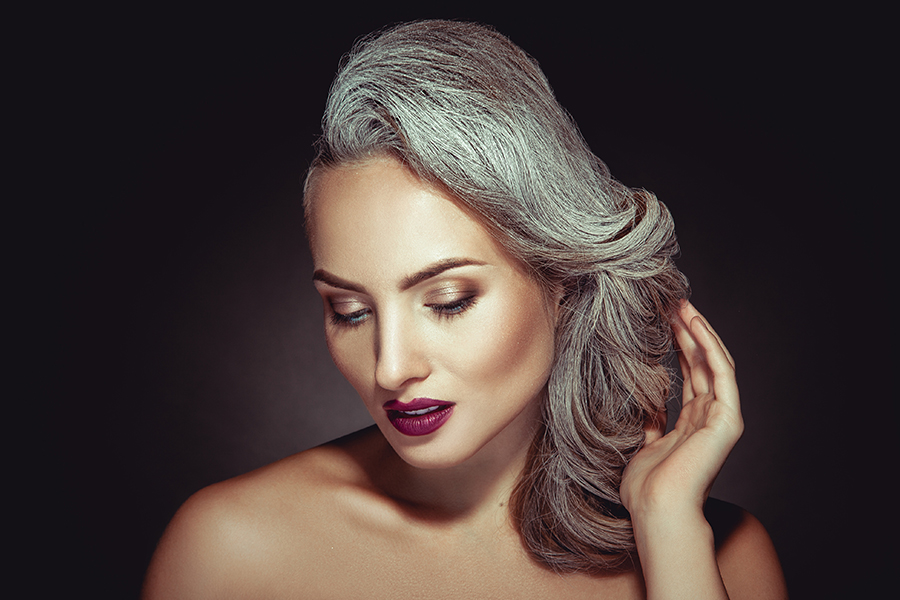 Silvered Hair