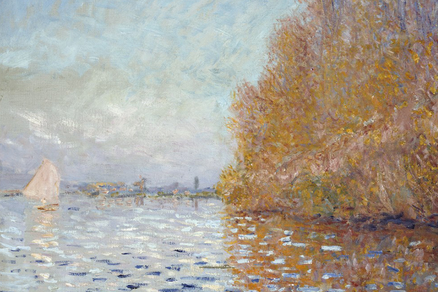 3. Claude Monet's 'Argenteuil Basin with a Single Sailboat'