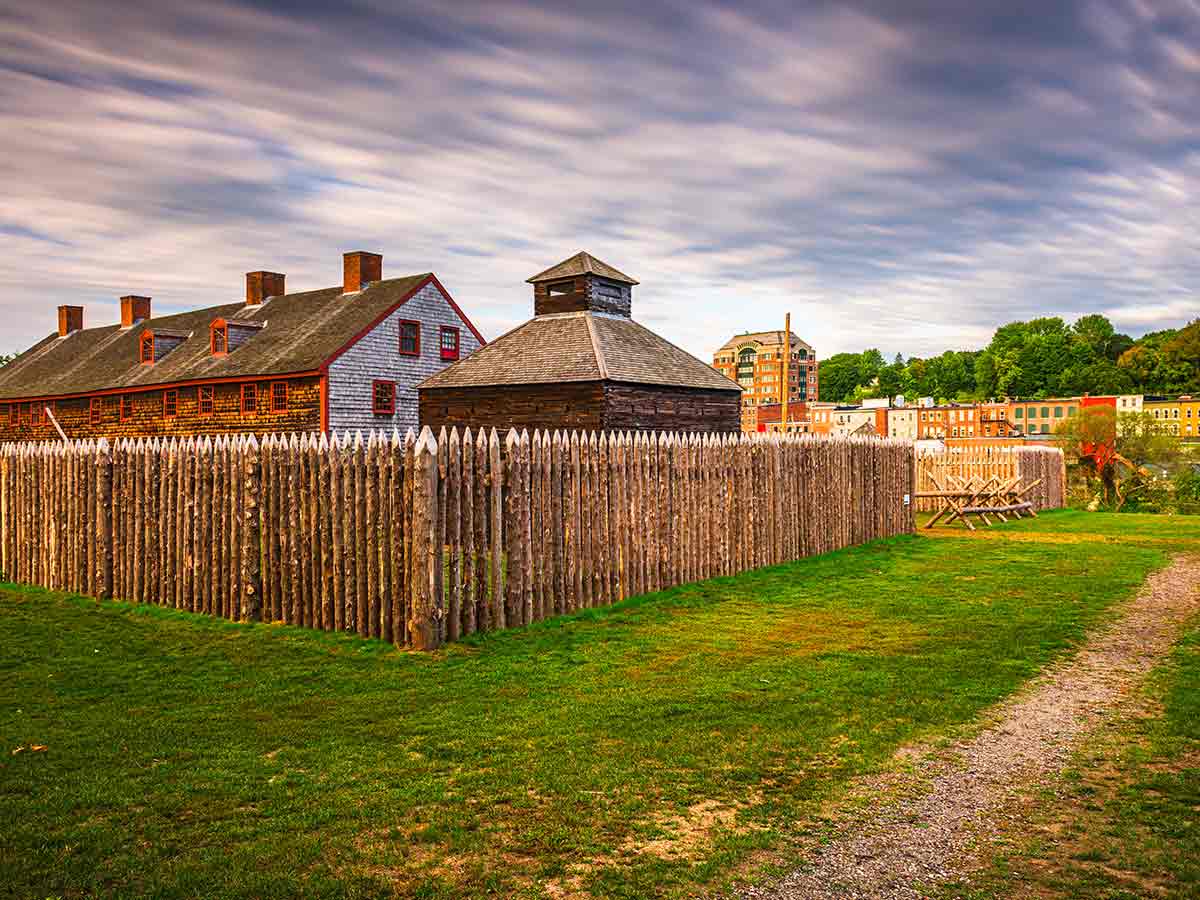 10. Old Fort Western