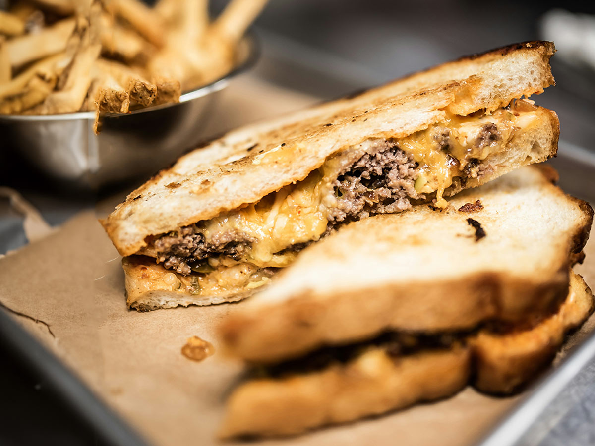 Peanut Butter on a Hamburger