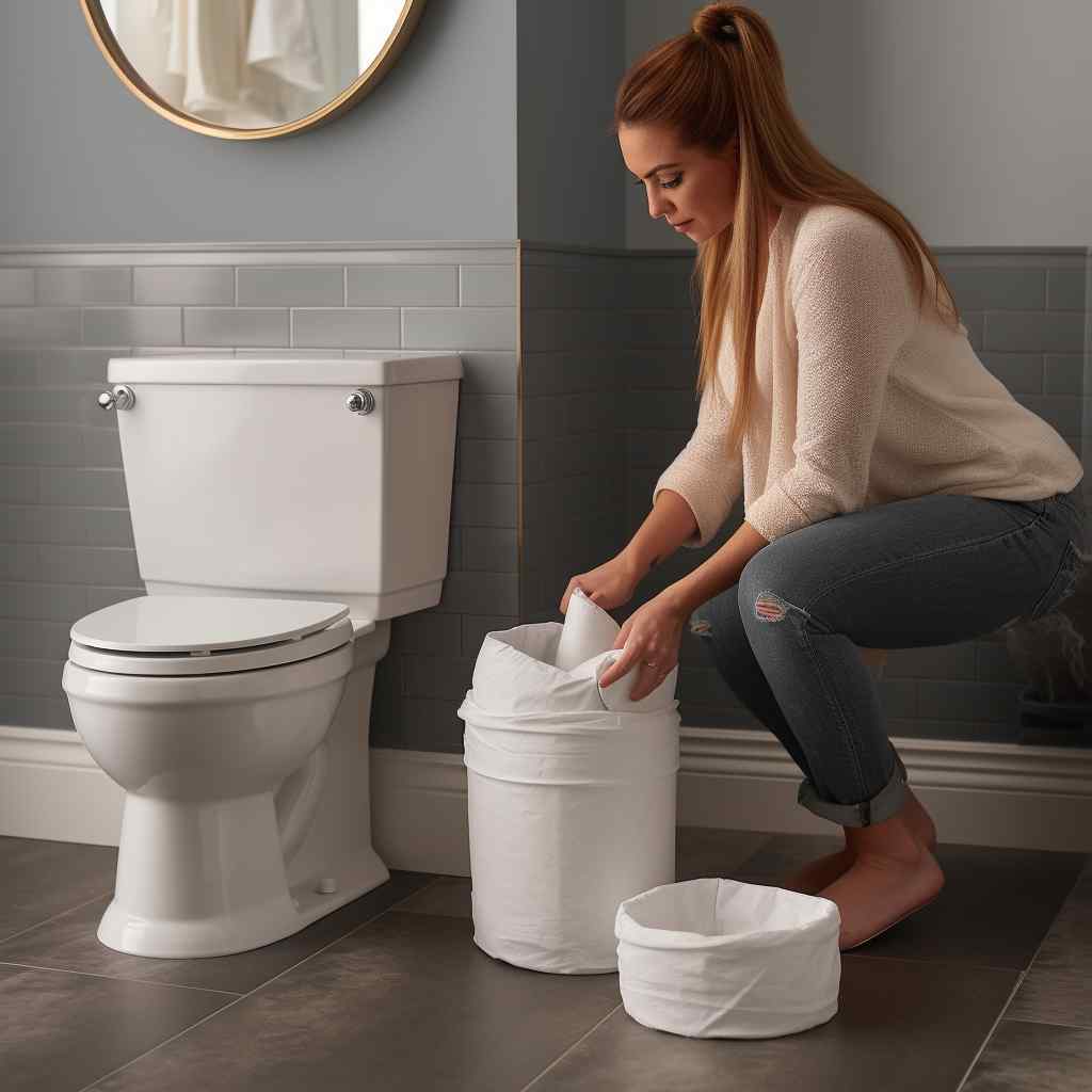 Don't Flush the Toilet Paper