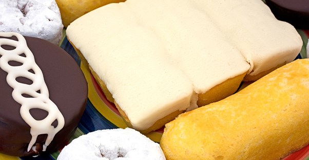 A selection of unhealthy foods