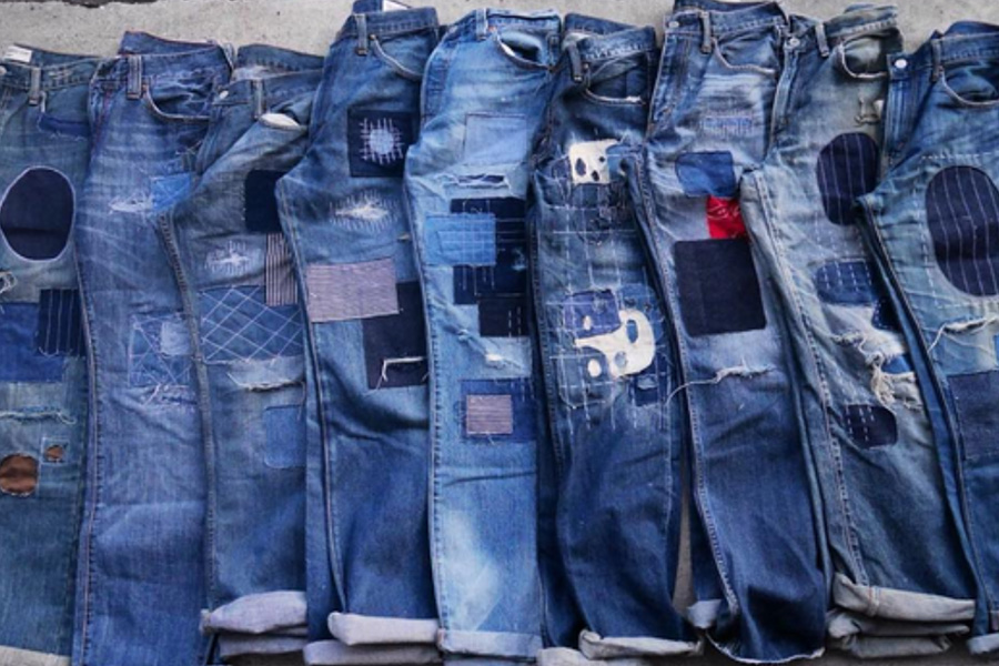 Patchwork Jeans