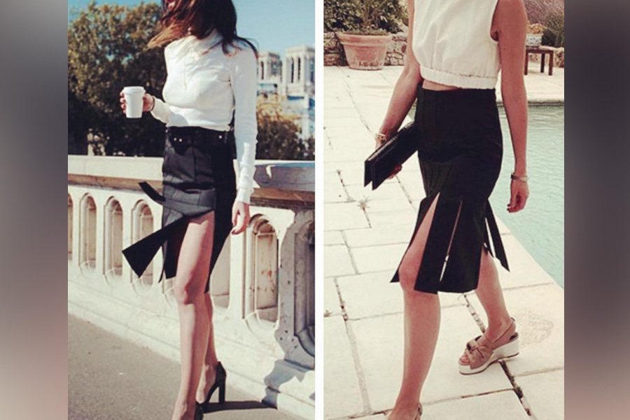 Car Wash Pleated Skirts