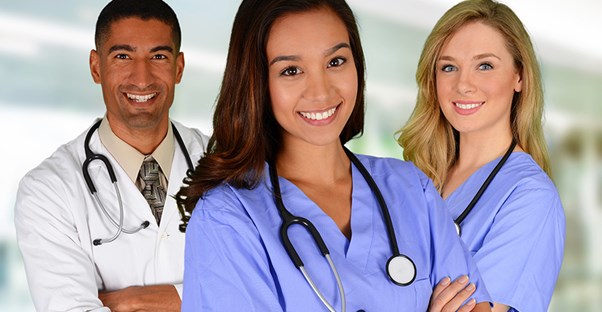 An oral cancer team of doctors