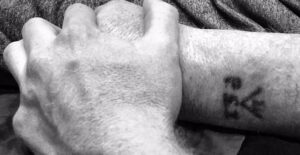 ben haggard posted a photo with his father merle haggard