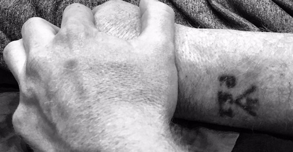 ben haggard posted a photo with his father merle haggard