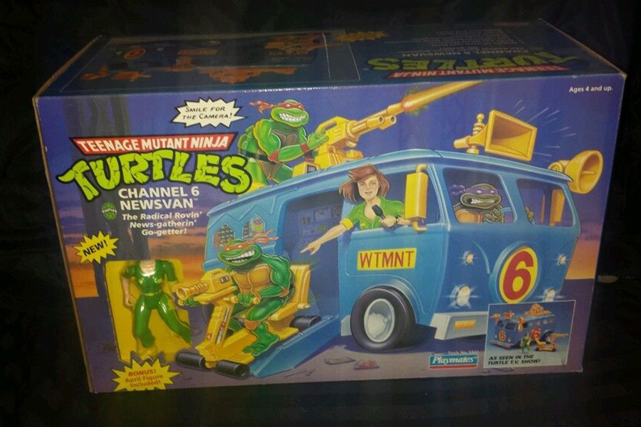 TMNT Channel 6 News Van